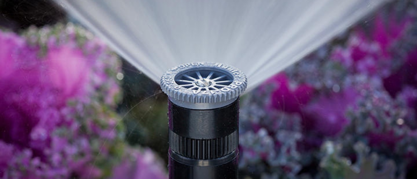 lavendersprinklerheadbanner Superior Sprinkler